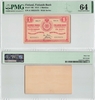 FINLAND 1915 (9 Sept) 1 Markka Kullassa, Pick 16b, B349a