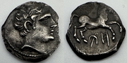 SICILY: Akragas (213-210 BCE) Ar 1/4 Shekel; Burnett, Evans 152. *pending*