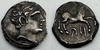 SICILY: Akragas (213-210 BCE) Ar 1/4 Shekel; Burnett, Evans 152. *pending*