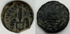 JUDAEA: Pontius Pilate (26-36 CE) Ae Prutah, One year type; LIS (Year 16, 29/30), Hendin 648