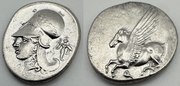 CORINTHIA: Corinth (345-307 BCE) Ar Stater; HGC-4, 1848; Pegasi 432. *pending*
