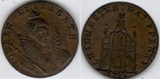 GREAT BRITAIN: Chichester 1794 Halfpenny; D&H Sussex 15