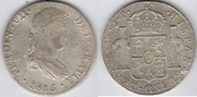 PERU: Ferdinand VII (1808-1833) 1815-JP 8 Reales; KM-117.1. *pending*
