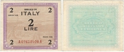 Italy: Allied Military Currency 1943 2 Lire, Pick M11b, B602b