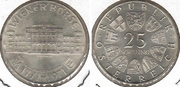 Austria 1971 25 Schilling, 200th Anniversary - Vienna Bourse, KM-2910