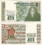 Ireland 1981 1 Pound, Pick 70b, B215b