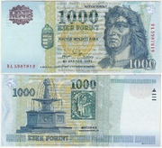Hungary 2004 1000 Forint, Pick 189c, B572c