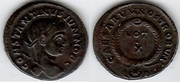 CONSTANTINE II, as Caesar (317-337) Ae 3 of Arles (Q-star-in-crescent-A); cf SR-3943. *pending*
