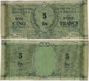 NEW HEBRIDES: Services Nationaux Fran�ais des Nouvelles H�brides,  Emergency WW2 Issue; Pick 1