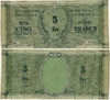 NEW HEBRIDES: Services Nationaux Fran�ais des Nouvelles H�brides,  Emergency WW2 Issue; Pick 1