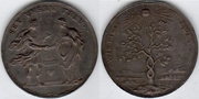 NURNBERG Ar Marriage Medal (34mm, 11.17g) by Georg HAUTSCH (1660-1715); Terrisse 2. *pending*