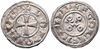 FRANCE: Angoul�me Ar Denier, 12th Century immobilized issue in the name of Louis IV d'Outremer (936-954); Poey d'Avant 2657