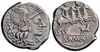 ROMAN REPUBLIC: C. Antestius (146 BCE) Ar Denarius, Crawford 219/1e. *pending*