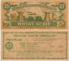 OR: Pilot Rock Commercial Association 1933 25 Cent Wheat Scrip.  *pending*