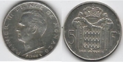 Monaco 1966 5 Francs, KM-141