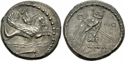 PHOENICIA: Tyre: �Ozmilk (Azemilkos 349-310 BCE) Ar Sheqel dated RY 3 (347/6 BC); HGC 10, 349. *pending*