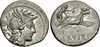 ROMAN REPUBLIC: L. Rutilius Flaccus Ar Denarius; RSC Rutilia 1a. *pending*