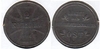 GERMANY: Empire: German military administration of the East, Ober Ost 1916-J 2 Kopeks (iron); Hamburg Mint.  KM-22