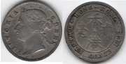 HONG KONG 1892 20 Cents; KM-7. *pending*