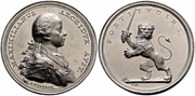 AUSTRIA: Maria Theresa (1740-80) c.1765 Tin Medal by A. Widemann and P. Kaiserswerth; Wurzbach 6152