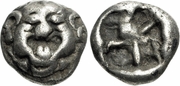 MYSIA: Parion (5th Century BCE) Ar Drachm, �Troad� standard; HGC 8, 667. *pending*
