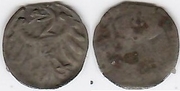 BOHEMIA: Znaym (Hussite Period 1420-36) Ar Bracteate Heller;  Donebauer 923