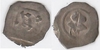BAYERN: Landshut: Heinrich IV, der Reiche (1393-1450) Ar Pfennig;  Saurma 967