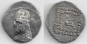 PARTHIAN KINGDOM: Orodes I (85-80 BCE) Drachm,  Sellwood 31.5.  **SOLD OUT**
