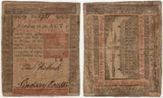 PENNSYLVANIA April 10, 1775 50 Shillings, PA-175. 