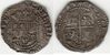 PERU: Felipe II (1556-1598) Ar 2 Reales of 1573-74, Assayer B.  *PRELIM*