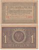 Poland 1919 1 Marka, Block ICM, Pick 19