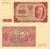 Poland 1948 100 Zlotych, Pick 139a