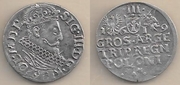 POLAND: Sigismund III, Wasa (1587-1632)  1619 3 Grosze,  Krakow Mint; Gum 1138.  **SOLD OUT**