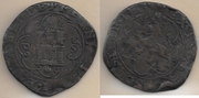 REYES CATOLICOS: Ferdinand & Isabella (1474-1504) (1492-1504) 4 Maravedis,  Variety with square D, Sevilla Mint; CCT-496.  **SOLD OUT**