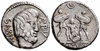 ROMAN REPUBLIC: L. Titurius L.f. Sabinus (89 BCE) Ar Denarius; Crawford 344/2b. *pending*