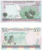 Rwanda 1998 500 Francs, Pick 26a, B125a Rwanda 1998 500 Francs, Pick 26a, B125a