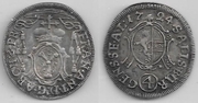 SALZBURG-ERZBISTUM: Franz Anton (1709-27) 1724 4 Kreuzer; Hz 2463, Prob 2049.  **SOLD OUT**