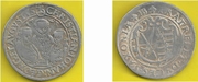 SAXONY: Middle Weimar: Duchy of Sachsen: Dukes Christian II; Joh.Georg & Aug. (1591-1611) 1593 1/4 Reichstaler, Dresden Mint; Saurma 4551/2416.  **SOLD OUT**