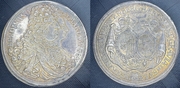 SCHWARZENBERG: Prince Ferdinand Wilhelm Eusebius (1683-1703) Ar Reichstaler; Wedding to Maria Anna.  Kremnitz Mint; Dav 7702.  **PRICE ON REQUEST**
