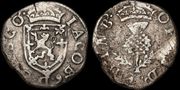 SCOTLAND: James VI (1567-1625) 8 Penny Groat before accession 1603; S-5512. 