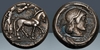 SICILY: Syracuse: Deinomenid Tyranny: Hieron (485-479BCE) Ar Tetradrachm struck 475-470 BCE; SNG ANS 84. **PRICE ON REQUEST**