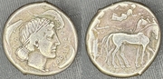 SICILY: Syracuse: Second Democracy (466-405 BCE) Ar Tetradrachm of 450-440BCE. **PRICE ON REQUEST**