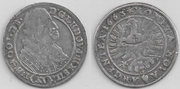 SILESIA: Liegnitz-Brieg-Goldberg: Ludwig IV (1654-1663)  1663 15 Kreuzer; Kopicki 5435.  **SOLD OUT**