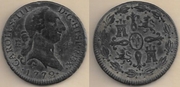 SPAIN: Carlos III (1759-88)  1772 4 Maravedis,  Segovia Mint; Cal 1898.  **SOLD OUT**