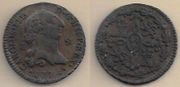 SPAIN: Carlos III (1759-88)  1774 2 Maravedis,  Segovia Mint; Cal 1916.  **SOLD OUT**