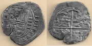 SPAIN: Felipe III (1598-1621) (1600-1607) 4 Reales,  Sevilla Mint; KM-33.4.  **SOLD OUT**