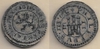 SPAIN: Felipe III (1598-1621) 1619 2 Maravedis, Segovia Mint; CT-703.  **SOLD OUT**