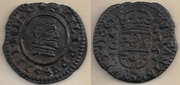 SPAIN: Felipe IV (1621-65) 1664-T 16 Maravedis, Cordoba Mint; CT-1043f.  **SOLD OUT**