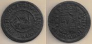SPAIN: Felipe V (1700-1746) 1742 4 Maravedis, Segovia Mint; Cal 1993.  **SOLD OUT**