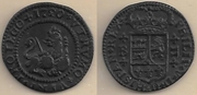 SPAIN: Felipe V (1700-46) 1720-B 2 Maravedis, Barcelona Mint; CCT-1658.  **SOLD OUT**
